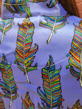 The Feather Wrap Dress